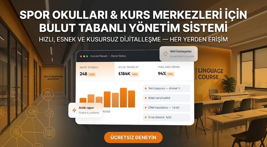 Modernleşen Eğitim Kurumlarında Kurs Yönetim Sistemleri İçin En Profesyonel Çözümler