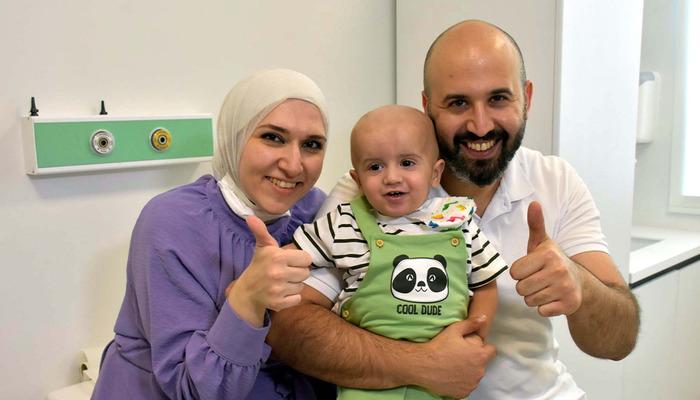 Lübnan’lı aile şifayı Türkiye’de buldu: Ağır bağışıklık yetmezliği olan 1 yaşındaki Moussa iyileşti