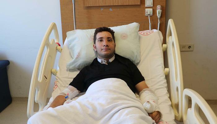 İzmir’de mucize kurtuluş… Yüzde 90 ölüm riski vardı: Kazada burnu kopma noktasına gelen genç hayata tutundu