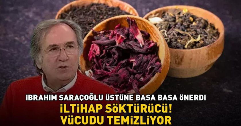 İbrahim Saraçoğlundan mucize kür! İltihaplanmaya karşı etkili! Vücudu temizliyor